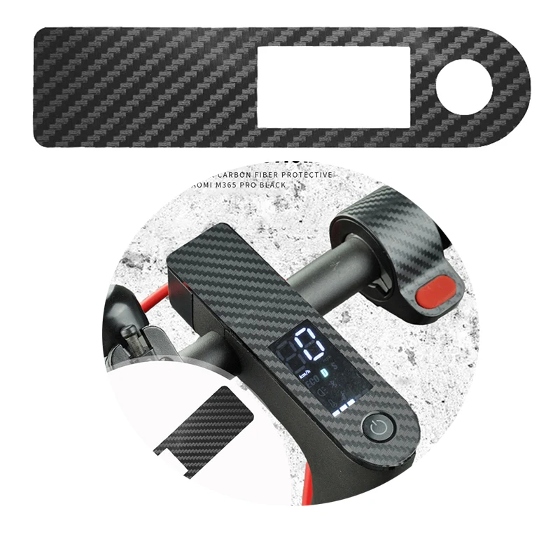 Центральный контроллер скутера Черная защитная пленка из углеродного волокна