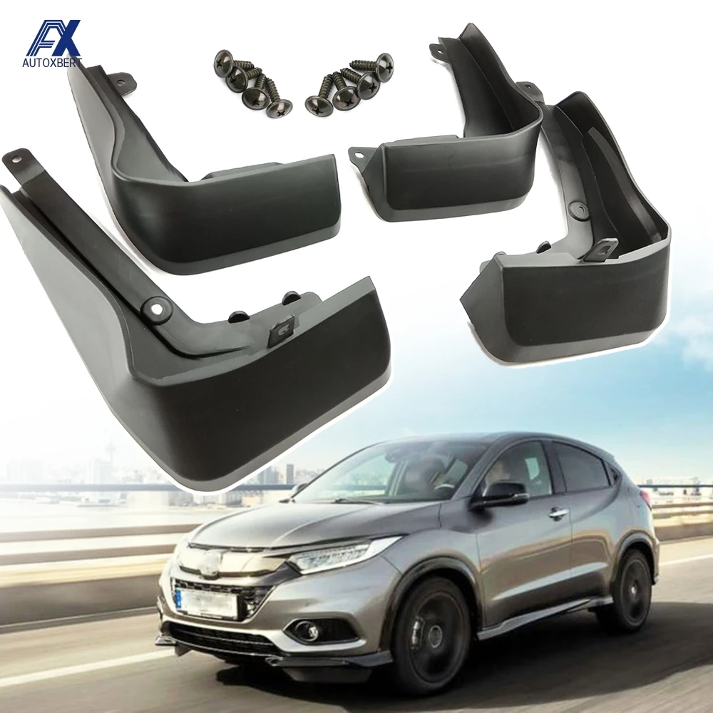 

Set Mud Flaps For Honda HRV HR-V Vezel 2019 2020 Facelift Mudguards Mudflaps Splash Guards Accessories Mud Flap Front Rear