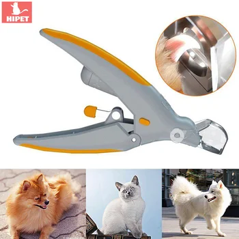 

Professional Cats Dog Nail Clipper Pet Grooming Nail Scissors with LED Lights Light 5X Magnification Toe Nail Trimmer For Dogs