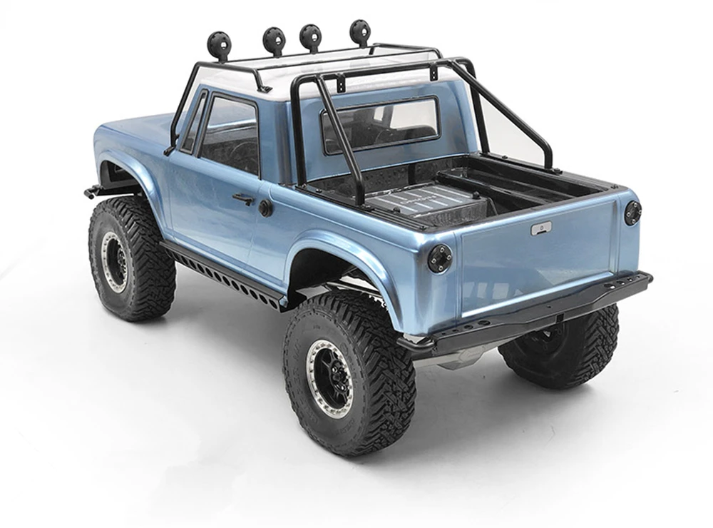 Rc Рок Гусеничный автомобиль металлический задний бампер подходит для 1/10 Rc игрушки грузовик VP VS4-10 PRO части тела аксессуары