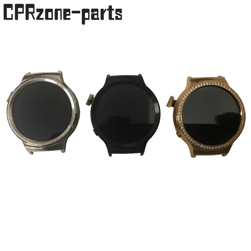 ЖК-дисплей с рамкой для huawei watch1 watch 1 1-го поколения, ЖК-дисплей с сенсорным экраном, дигитайзер, датчик в сборе, не включая кнопку