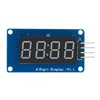 Módulo De Pantalla LED Digital de 4 Bits TM1637, para arduino, 7 segmentos, 0,36 pulgadas, reloj, ánodo rojo, tubo, cuatro controladores de serie, paquete de placa, 1 Uds. ► Foto 1/6