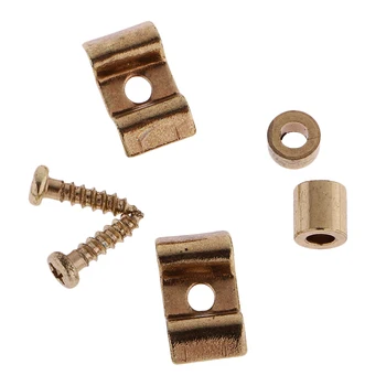 

Set of 2 Metal Guitar String Tree Retainers for Stratocaster Squier Electric Guitar