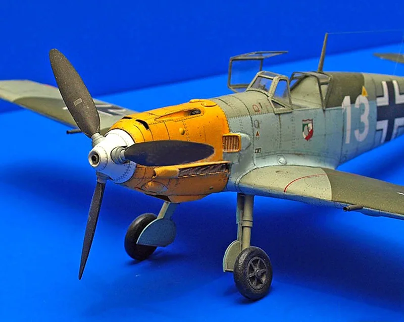 1:33 немецкий BF-109 E-4 боец DIY 3D бумажная карта Модель Строительный набор образовательных игрушек военная модель Строительная игрушка