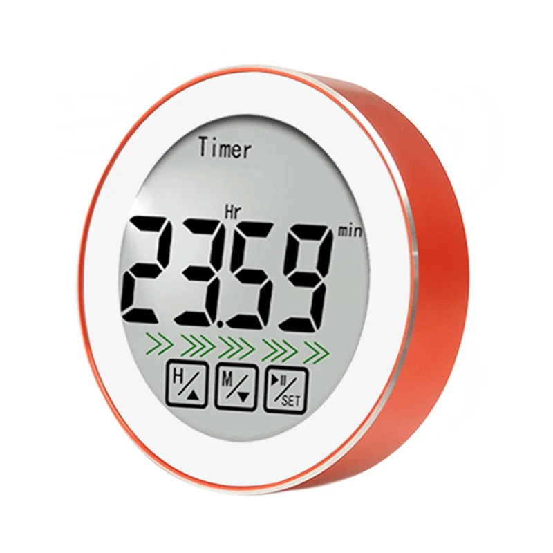 

Digital Meat Thermometer Dual Probe Digital Instant BBQ Thermometer Clock Timer for Oven Kitchen Grilling