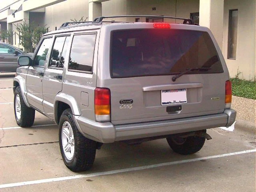 1 шт. для Jeep Cherokee XJ 1997-2001 красный светодиодный высокий уровень стоп светильник Светодиодные лампы 12V