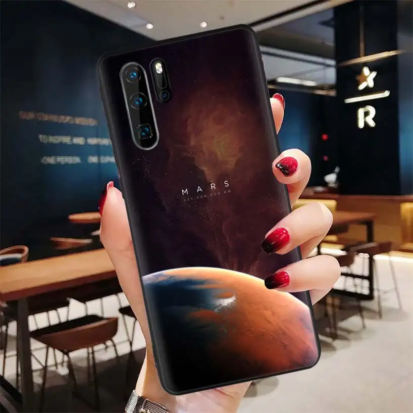 Черный мягкий чехол для huawei P30 P20 P10 Lite Pro P Smart Z mate 30 10 20 Lite