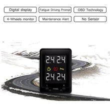 Для Toyota Alphard Rav4 Siena OBD TPMS ЖК-дисплей монитор давления в шинах безопасная система сигнализации автомобильные аксессуары