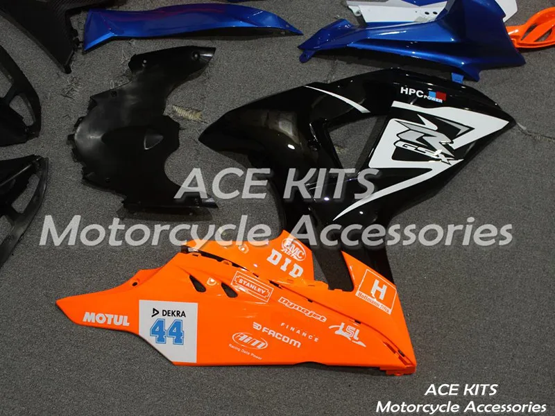 ACE наборы Новые для Suzuki GSXR1000 K9 2009 2010 GSXR1000 K9 09 10 всевозможные цвета № FF0