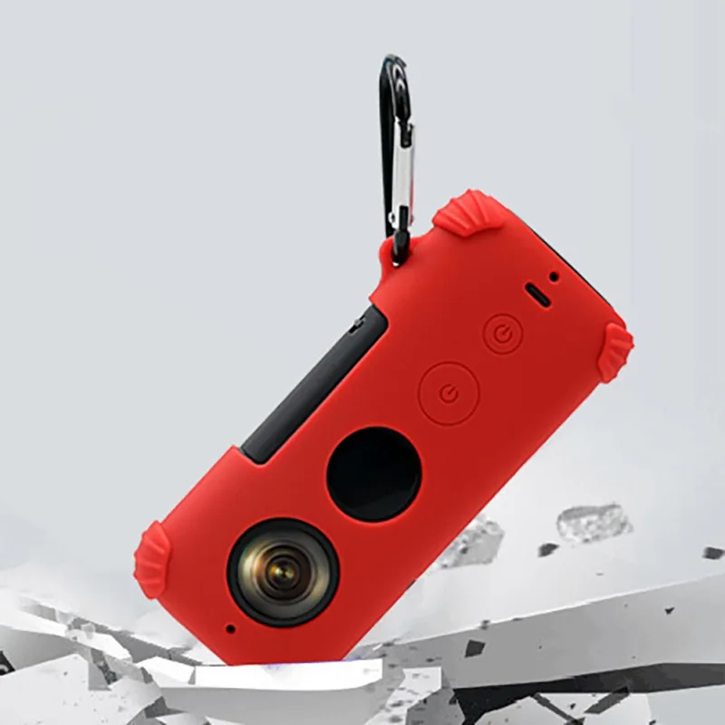 Силиконовый чехол для Insta360 One X, устойчивый к царапинам, пыленепроницаемый панорамный чехол для камеры