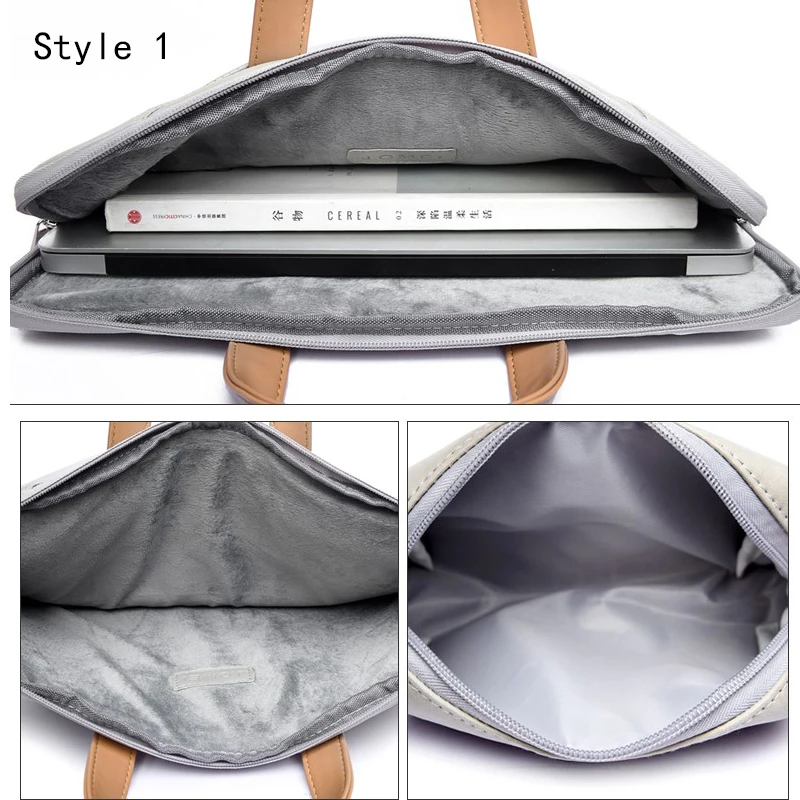 Высококачественный дипломат из полиуретана сумки 14 15,6 Для Macbook Air 13 Pro 13,3 15 дюймов чехол для ноутбука водонепроницаемая сумка для женщин сумки на плечо