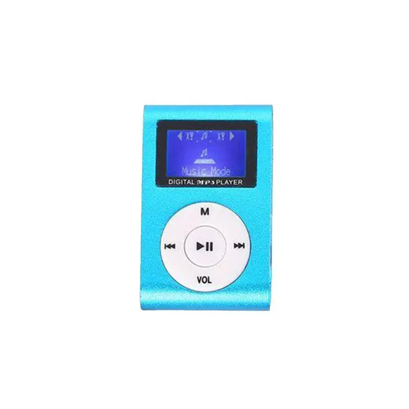 Есть экран Клип карты Mp3 металлический корпус Mp3 плеер Музыка студенческий подарок Walkman K8C7