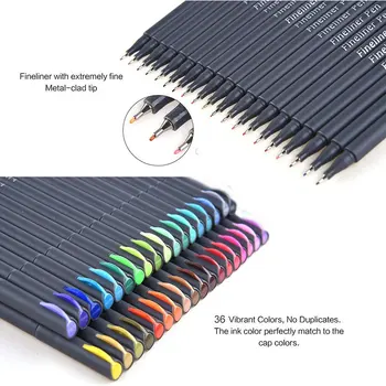 

12/24/48/60 Color Fineliner 0.4Mm Drawing Fine Tip Pen Watercolor Lettering Pen Set Art Marker Fine Liner Color Fineliner Pen Se