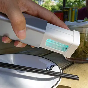 

1pcs Portable Handheld Uv Disinfection Lamp Household Jewelry Underwear Mobile Phone Disinfection Stick