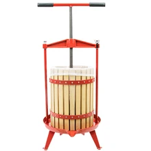 Ручная соковыжималка пресс-машина яблочный пресс фруктовая соковыжималка круглая Т-образная ручка виноград вино пресс сок остатки разделения сока