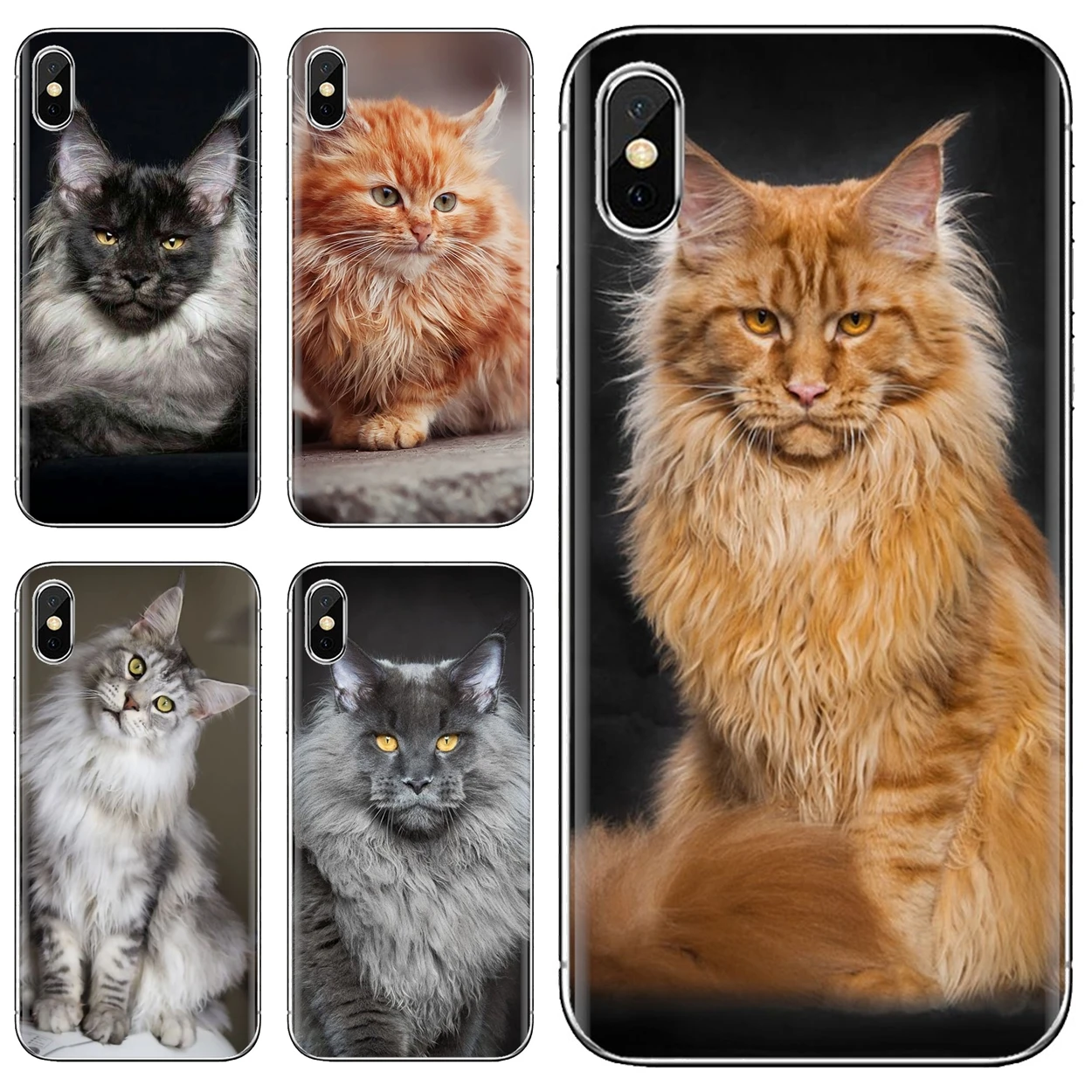 Чехол-накладка для iPhone 11 Pro 4 4S 5 5S SE 5C 6 6S 7 8 X XR XS Plus Max силиконовый | Мобильные