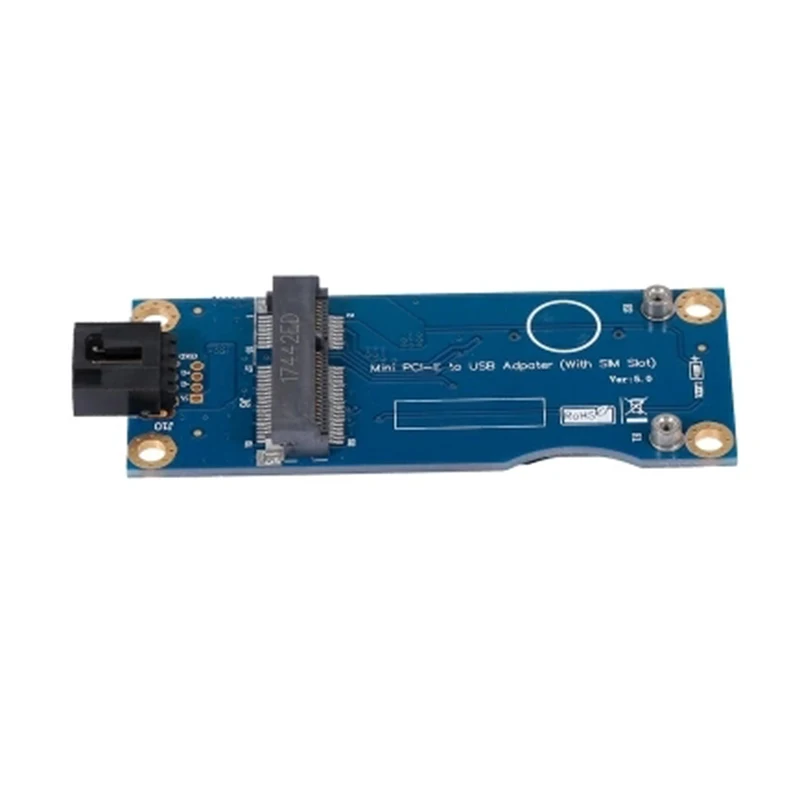 Мини PCI-E к USB адаптер карта с sim-слотом WWAN тест конвертер адаптер карта 3g/4G модуль горизонтального типа