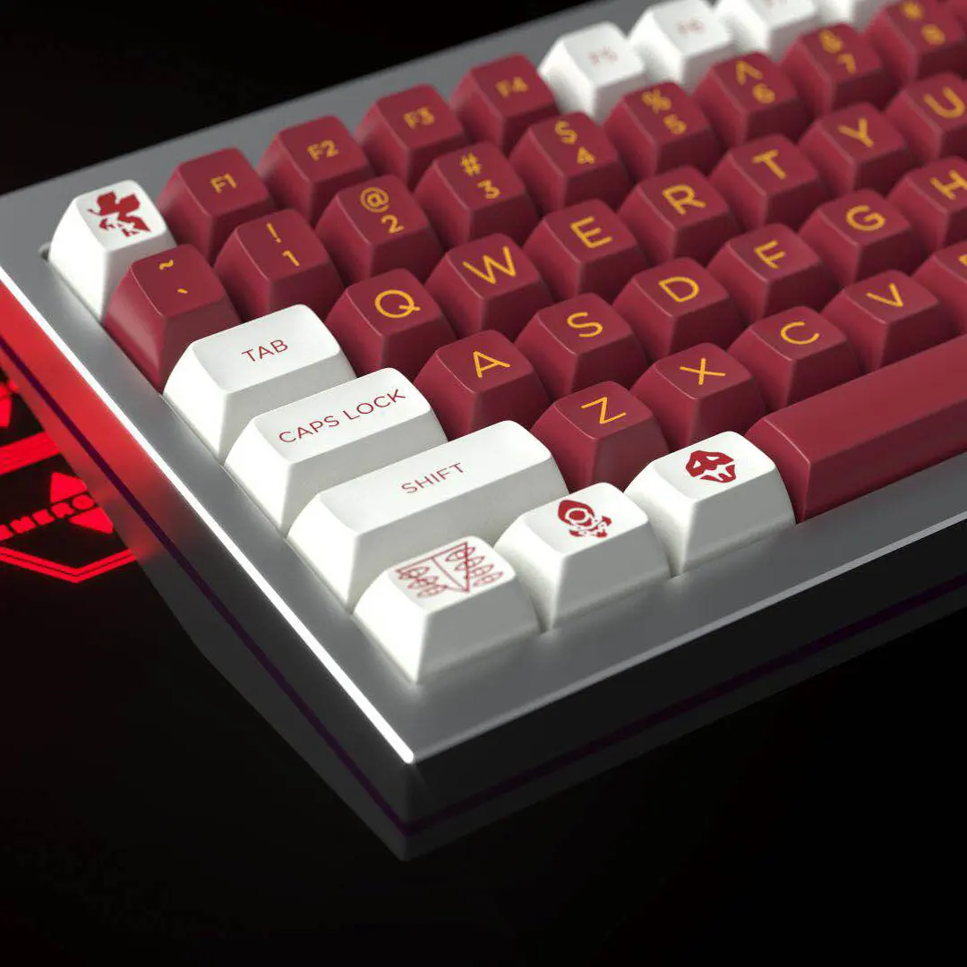 Maxkey Berserk R3 SA 키캡 세트, 더블 샷 기계식 키보드, 체리 Mx 스위치, 189 키 풀 세트 맞춤형