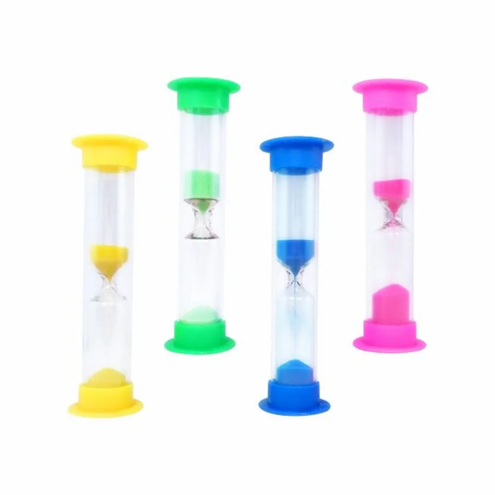 Colorful Hourglass Sandglass Sand Clock Timers Kitchen cooking Sand Timer 30 Seconds /1/2/3 minutes Children's Desktop Timer