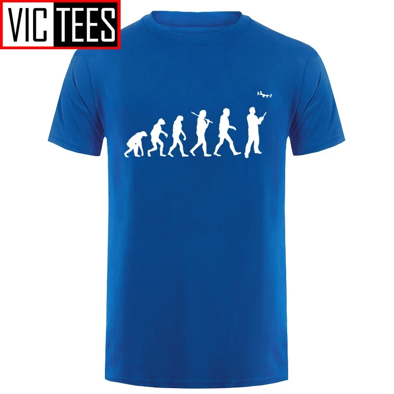 Men Evolution Of Drone Pilots Mens Funny T Shirt - Gift for Him Fathers Day Cool Casual pride t shirt Unisex New Fashion tshirt | Мужская