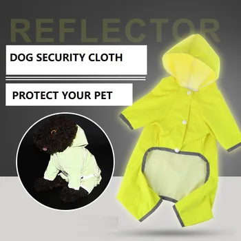 

La MaxZa Dog Security Reflective light Clothes Pets Coats Puppy Dog Clothes Reflector