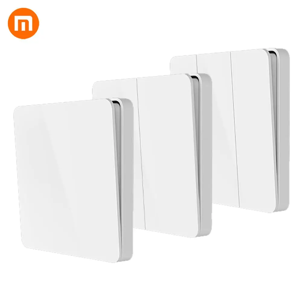 Настенный выключатель Xiaomi Mijia без энергопотребления Одноместный/двойной