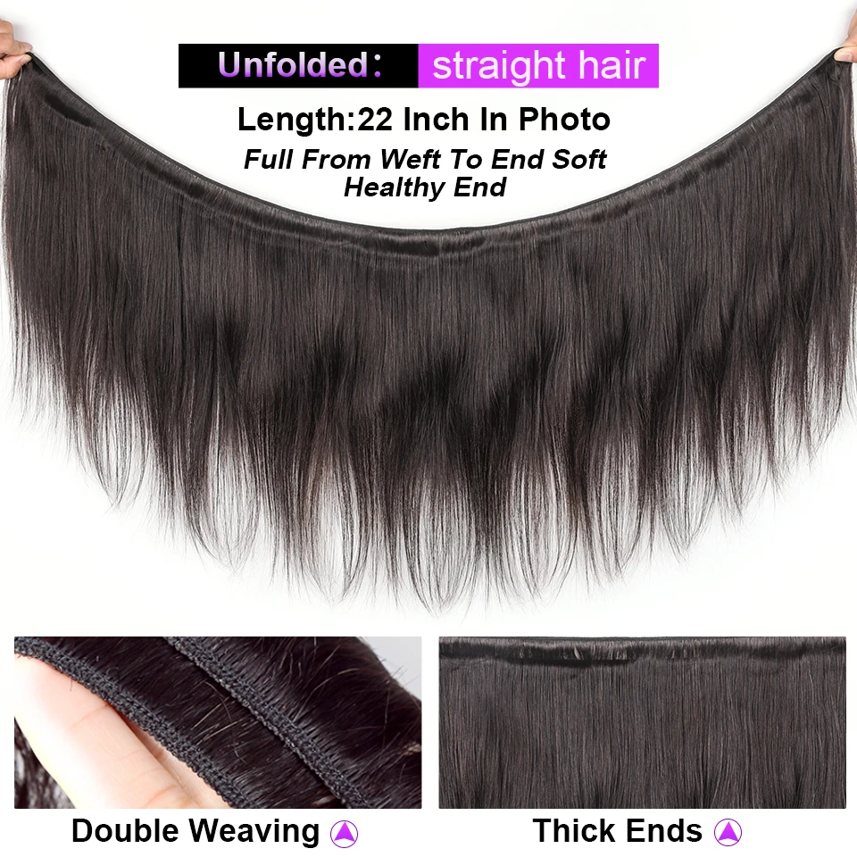 Cranberry Hair Bone Straight Hair Bundles With Closure Remy Brazilian Human Hair Bundles With Closure Medium Brown Swiss Lace