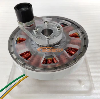 

Hand direct drive generator model of human DC lithium battery charger Po generator 5V1A