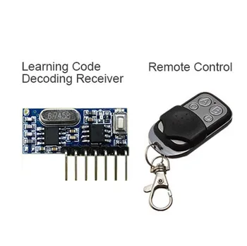 

Rx480e-4ch Wireless Arrival Decoding Module Rf433mhz Four-Way Decoding Receiver Module Remote Transmitter