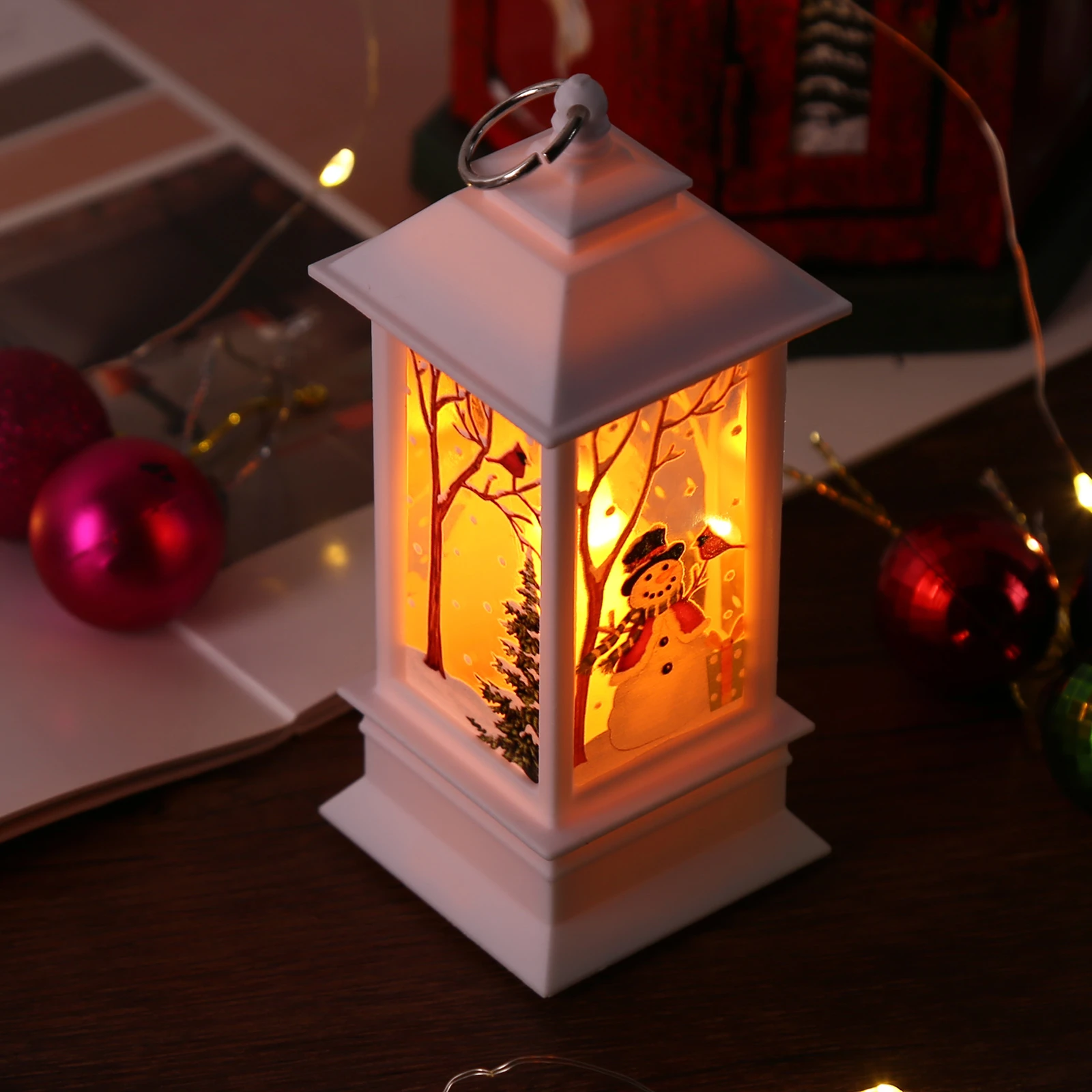 Christmas Vintage LED Lantern Battery Operated,LED Lantern Indoor