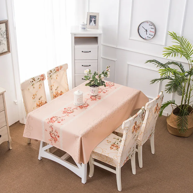 Elegant Скатерть Versione Coreana Impermeabile E Antipolvere скатерть Рождественская - Цвет: Elegant