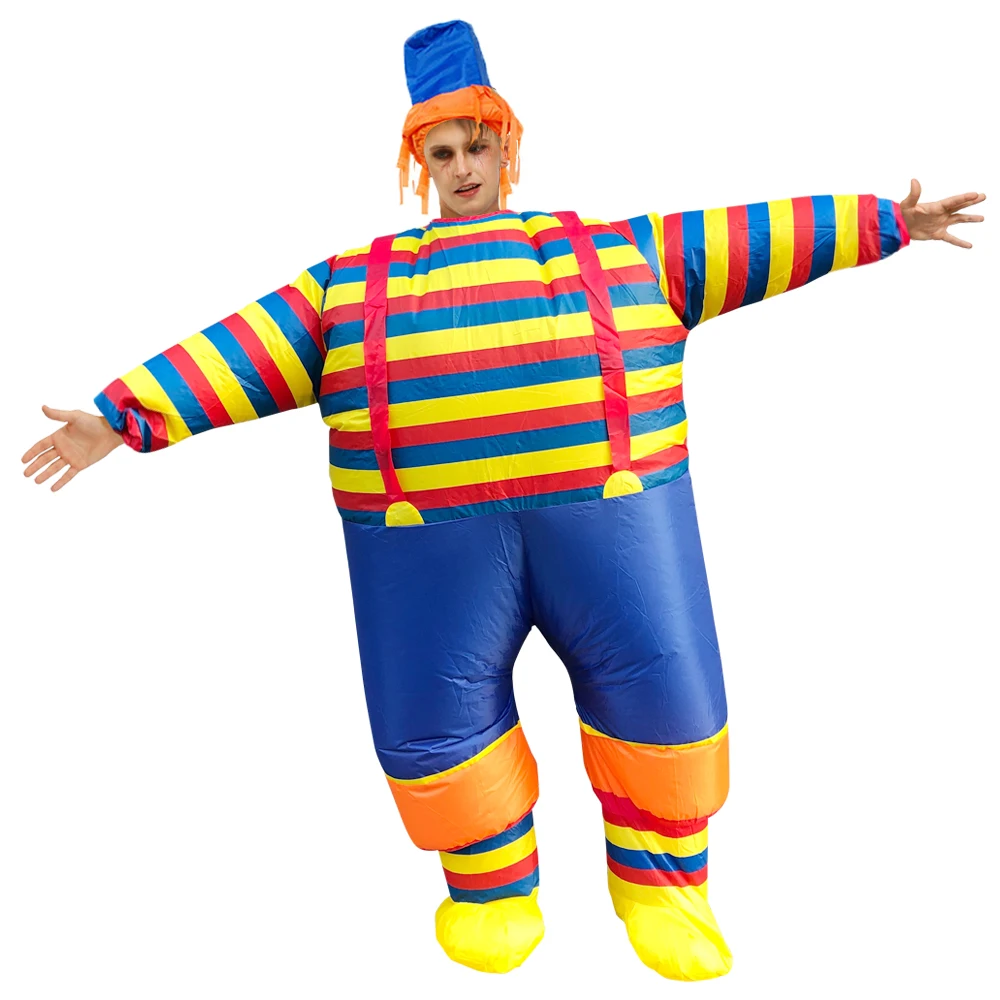 Clown costumi gonfiabili adulto Halloween Costume Cosplay
