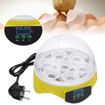 

220V 7 Egg Automatic Incubator Digital Temperature Hatchery Duck Chicken Eggs Incubator Hatcher For Chicken Duck Bird