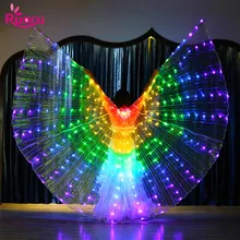Best Offers Ruoru Rainbow Color Alas Angle Led Wings Adult Led Costume Circus Led Light Luminous Costumes Party Show Isis Wings Dancewear Best Offers Ruoru Rainbow Color Alas Angle Led Wings Adult Led Costume Circus Led Light Luminous Costumes Party Show Isis Wings Dancewear