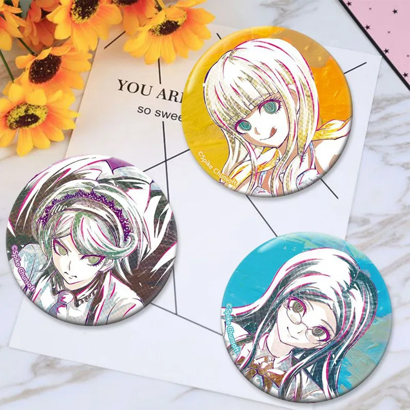 Значок в японском стиле аниме Danganronpa: Trigger Happy Badge модная мультяшная фигурка Maizono