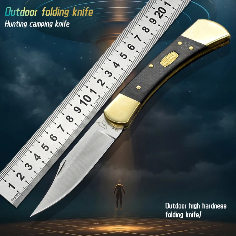 

Folding knife outdoor saber rescue fixed knife combat knife portable household fruit knife wild survival hunting knife EDC
