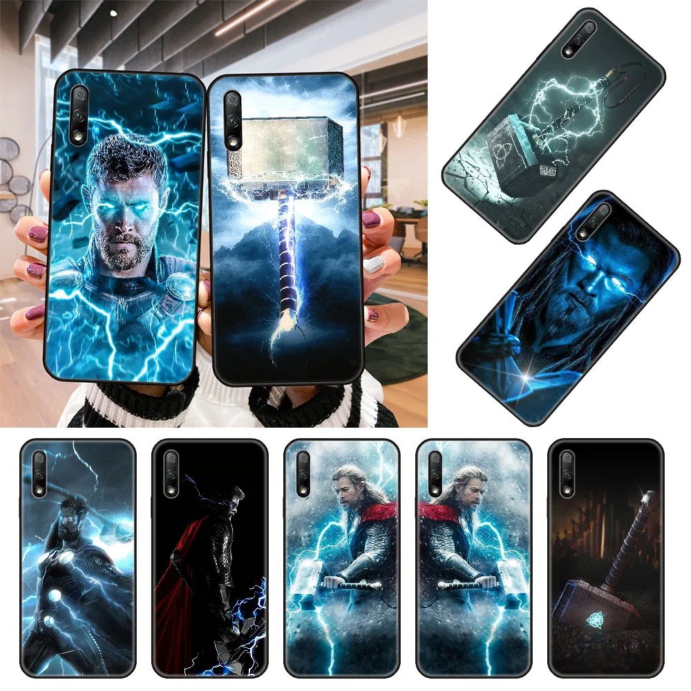 Чехол для телефона Huawei Honor 9X 9 10 8X 8A 8S 7X 7A i 20 A Pro Lite черный чехол Prime Art Hoesjes модный God Of