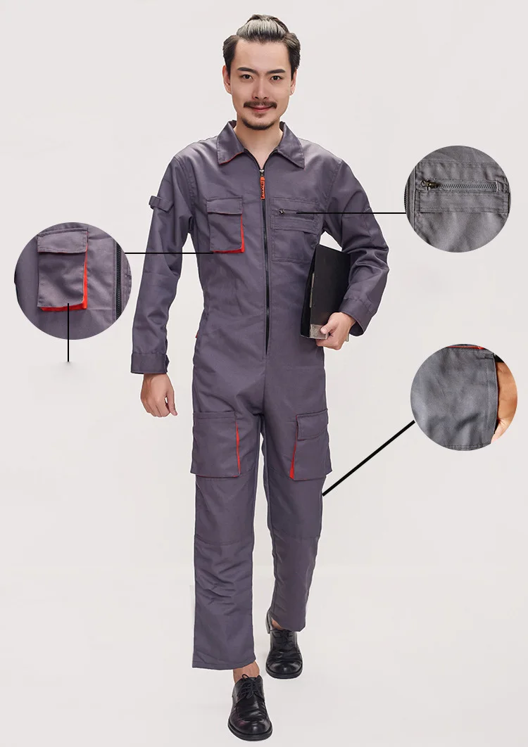  Coveralls for Men Adults Long Sleeve Jumpsuit with Zipper Multi  Pockets Adjustable Waist Band Work Coverall Uniforms: Clothing, Shoes &  Jewelry