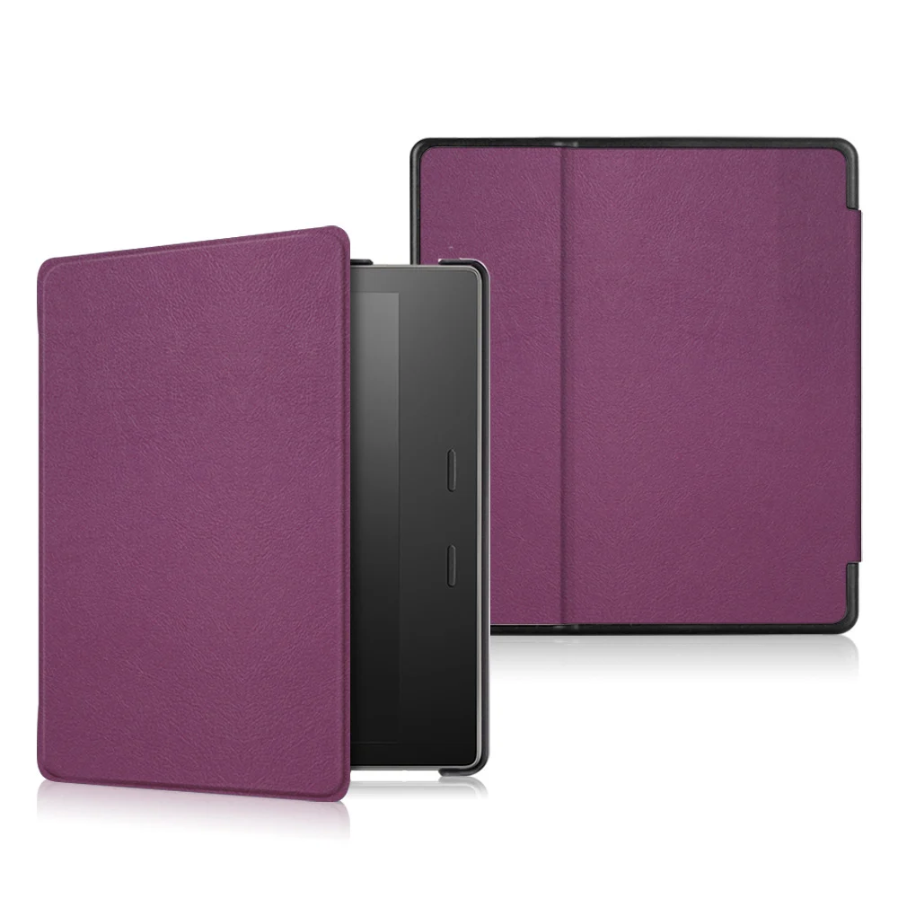 Mysterious purple Магнитная Обложка с рисунком чехол подходит " Kindle Oasis / читалка для Kindle Oasis 2/3 Авто сон/Пробуждение нежный чехол - Цвет: Mysterious purple