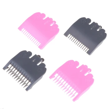 

2pcs Professional Colorful Limit Comb Set Cutting Guide Comb 1.5mm 3mm Set Hairdressing Tool for Electric Hair Trimmer Shaver