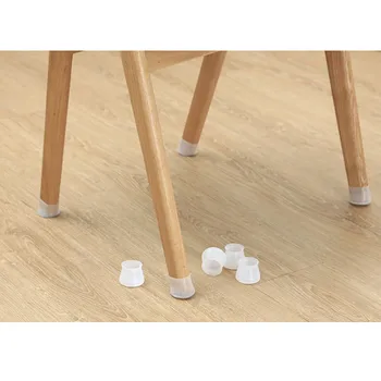 

8/16pc Table Chair Leg Silicone Cap Pad Furniture Table Feet Cover Floor Protector Non-slip Table Chair Mat Caps Foot Protection