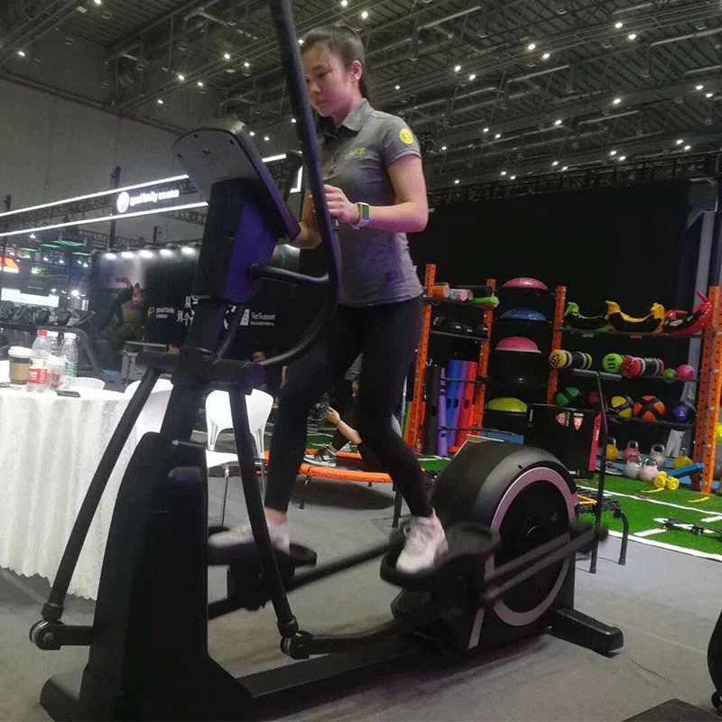 Commercial Elliptical Machine High end Gym Fast Walking Mute Spontaneous Electric Climbing Large Fitness Elliptical Trainer