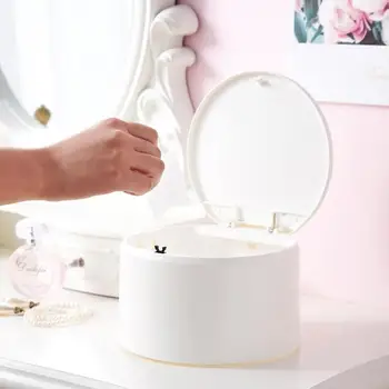 

Desktop Waste Bin Mini Small Waste Bin Desktop Garbage Basket Home Table Plastic Trash Can Dustbin Sundries Barrel Box