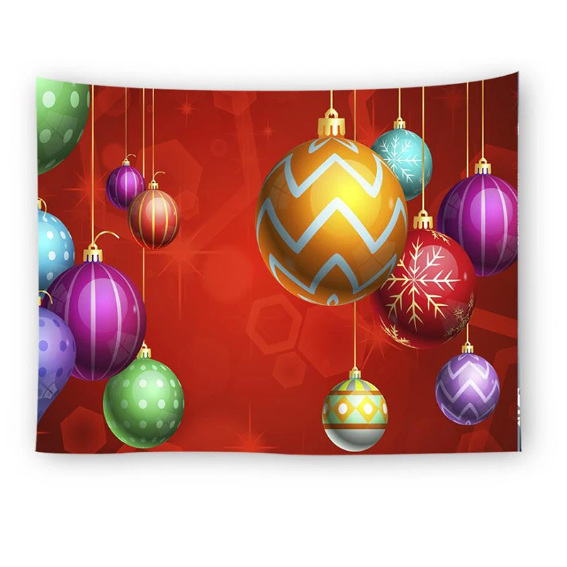 Style 9 Xmas Christmas Wall Hanging Tapestry Wall Tapestry Wall Hanging Carpet Christmas Tapestry Xmas Party Decor Tablecloth Mat - Цвет: Style 9