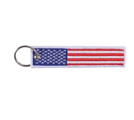 4 Remove Before Flight автомобильные брелки, Berloques в Красной вышивкой Выделите брелоков цепи ювелирные изделия авиации подарки Chaveiro Masculino - Цвет: 4