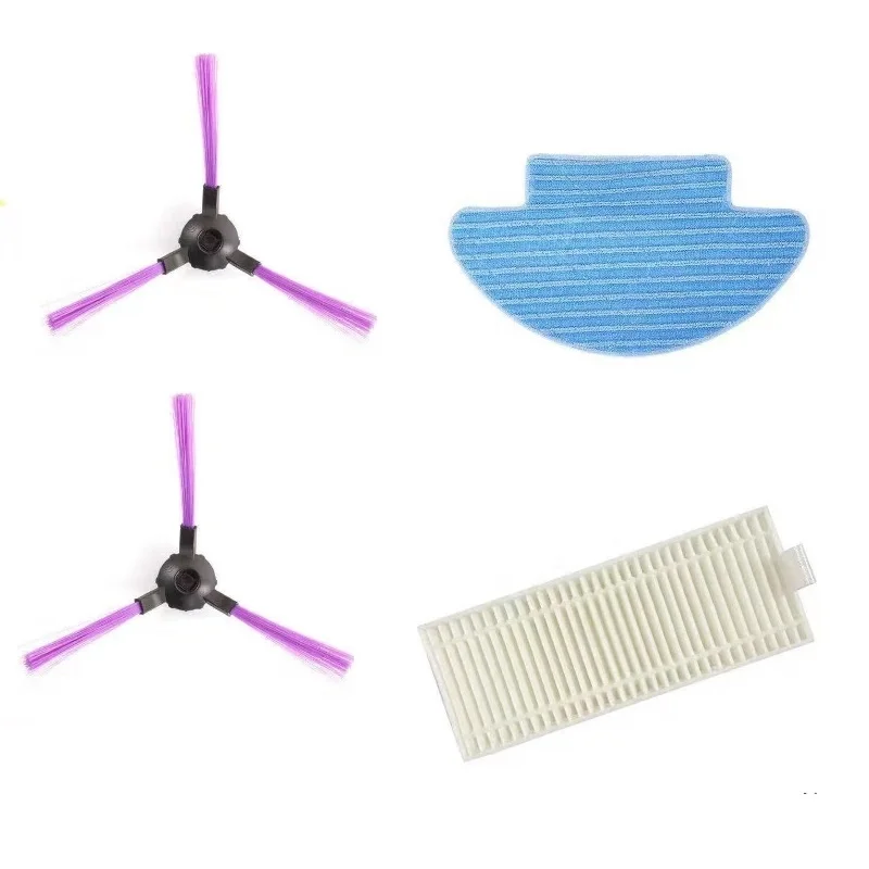 Mop+Side Brush+Filter For Panda iplus X700 Vacuum Cleaner Mopping