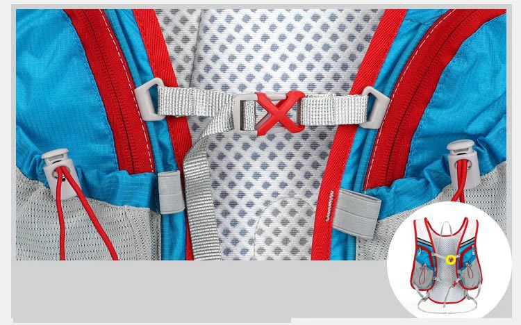Дышащий гидратационный жилет для бега, легкий мужской женский спортивный рюкзак для бега, марафона, походный рюкзак для велоспорта