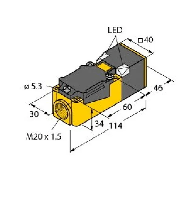 

Proximity Switch Sensor Inductive Sensor BI15-CP40-FZ3X2