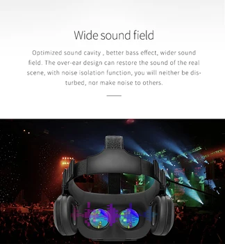 Bobovr-Gafas de realidad Virtual Z5 3D VR, casco, gafas, caja de auriculares estéreo, para teléfono inteligente, con embalaje 4