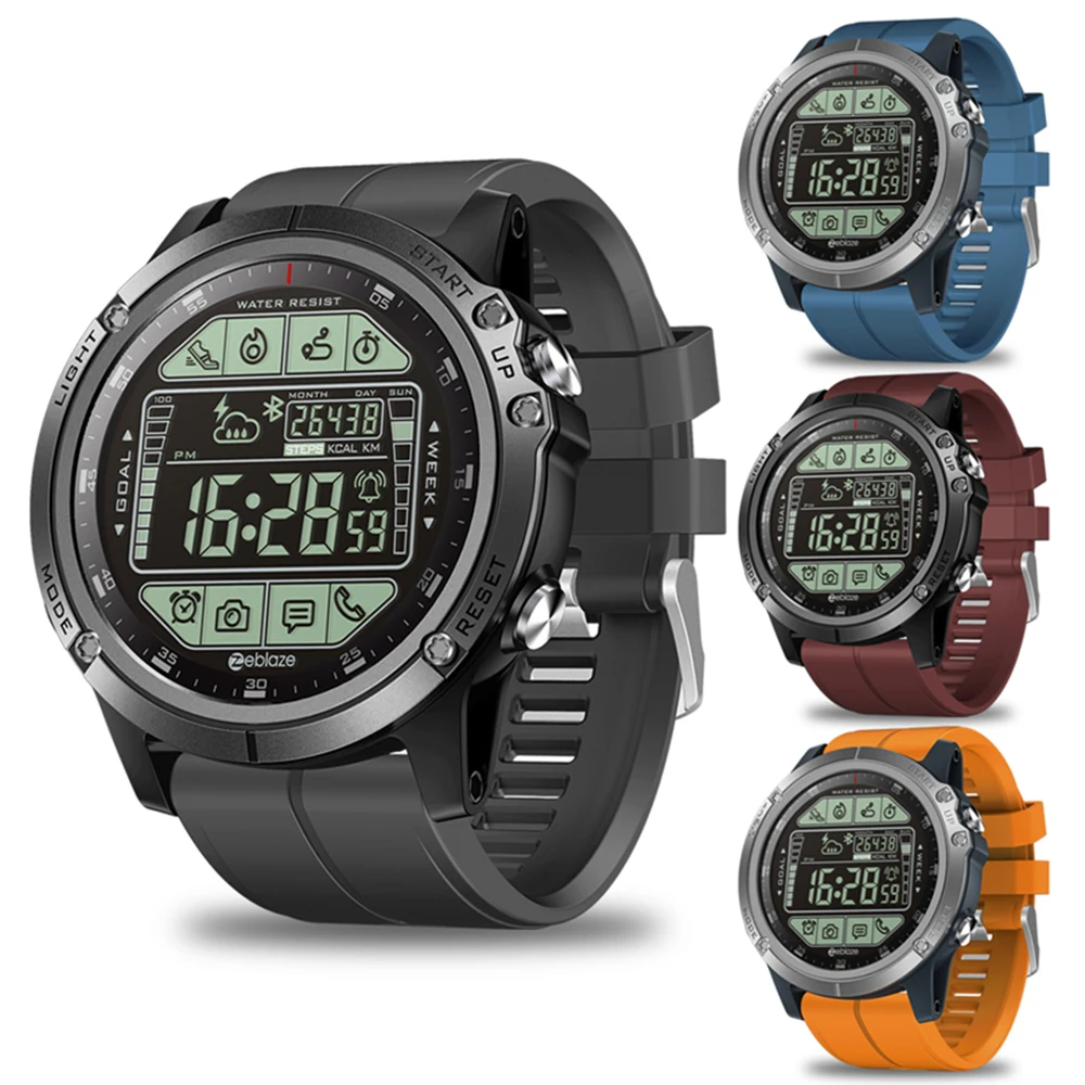 

Zeblaze VIBE 3 S 3S Rugged Outdoor Smart Watch 50M Waterproof 5ATM Smartwatch Real-time Weather Fitness Tracker